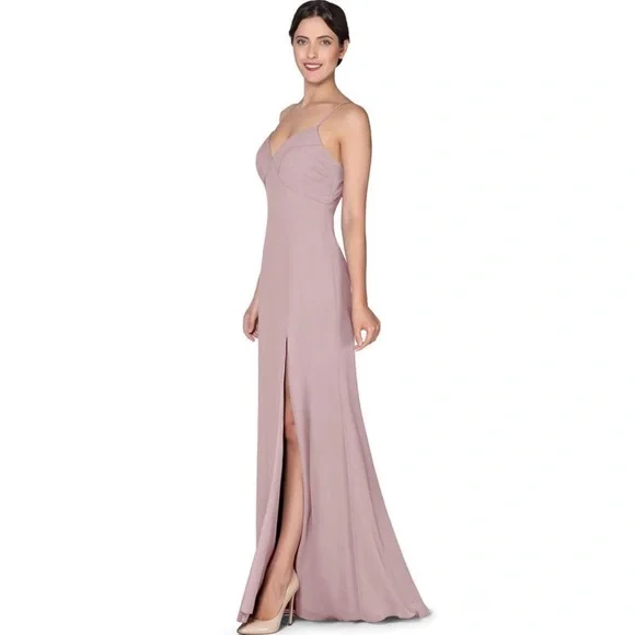 📍 AZAZIE Hailey Dress Dusty Rose - Picture 2 of 5